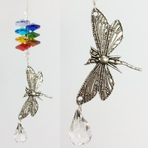 chakra dragonfly suncatcher #1