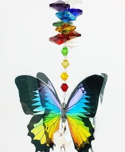 chakra butterfly suncatcher #1