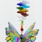 chakra butterfly suncatcher #3
