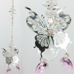 filigree butterfly suncatcher 20mm 1
