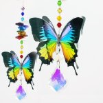 chakra butterfly suncatcher #1
