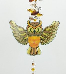 owl suncatcher #1 large size