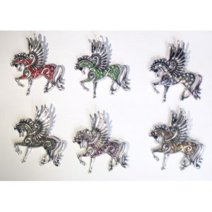 large rhinestone pegasus