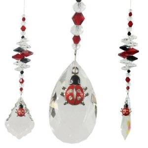 lady bug suncatchers