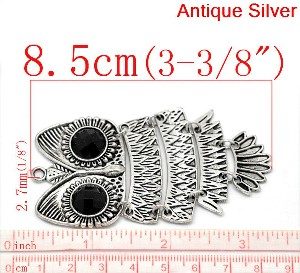 large owl charm 1