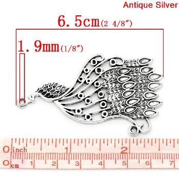 medium peacock charm medium peacock charm