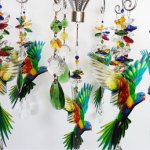 lorikeet chandelier 1