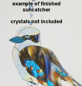 kookaburra suncatcher example