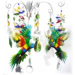 lorikeet suncatcher chandelier