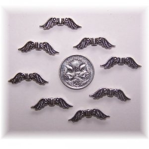 angel wing bead #4 pack of 10