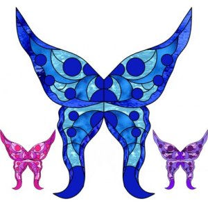 fairy #2 craft film cutouts