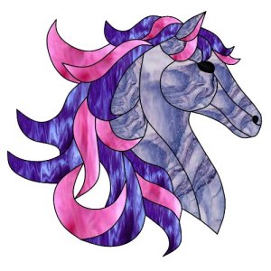 horse craft film cutouts