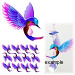 hummingbird film cut outs gnc