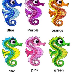 seahorse craft film cutouts