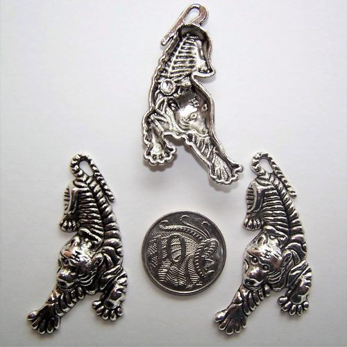 tiger charms pack of 4 tiger charms pack of 4