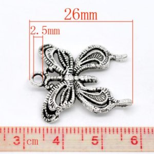 butterfly charm #9 pack of 6