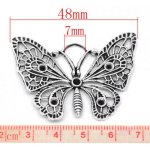 butterfly charm #8 pack of 3