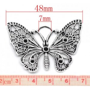 butterfly charm #8 pack of 3