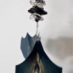 crystal suncatcher bat #1