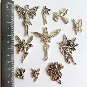 charm pack -10 pc fairy set