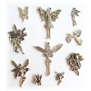 charm pack -10 pc fairy set