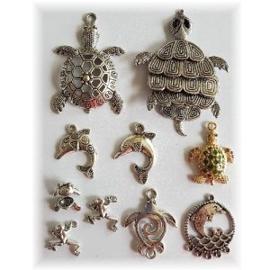 charm pack - ocean set 10 pcs