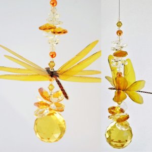 yellow dragonfly sunctcher #2