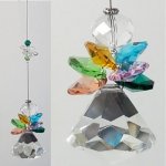 Rainbow angel crystal suncatcher3