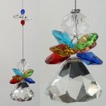 Rainbow angel crystal suncatcher4