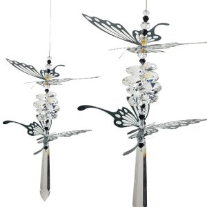 Butterfly Suncatcher- black/white #1