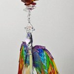 chakra angel crystal suncatcher #2