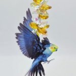 cockatiel suncatcher