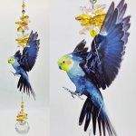 cockatiel suncatcher
