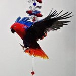 eclectus suncatcher 1.1