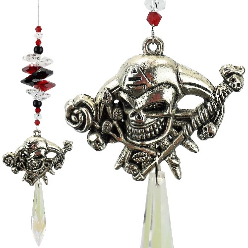 skull cross bones suncatcher skull cross bones suncatcher