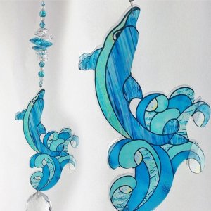 dolphin suncatcher #1