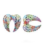 Angel wing charm #2 pack of 2