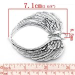 Angel wing pendant #2