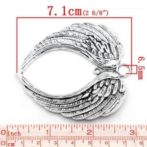 Angel wing pendant #2