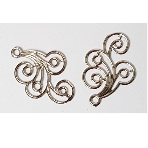 filigree scroll leaf f69 pack of 2