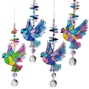 Pastel Bird Suncatcher