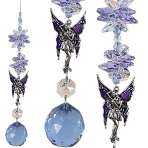 Purple Fairy Suncatcher- #2