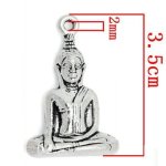 Buddha Charm pack of 3
