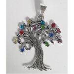 Large Rhinestone Tree of Life Charm