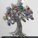 Large Rhinestone Tree of Life Charm