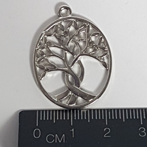 tree of life filigree charm no-7.2 Tree of Life Charm #7 pack of 5
