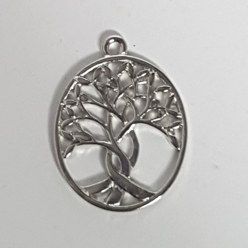 tree of life filigree charm no-7 Tree of Life Charm #7 pack of 5