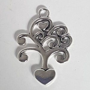 tree of life filigree charm no-8