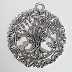 tree of life filigree charm no-9