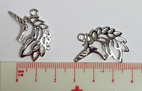 Unicorn charm #3 pack of 5